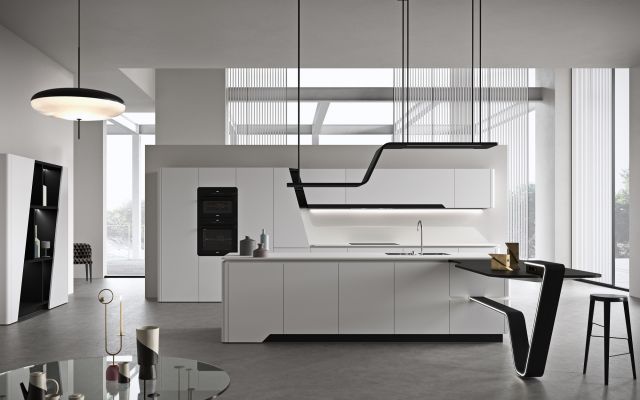 Snaidero luxury kitchens with island - Vision - picture 1